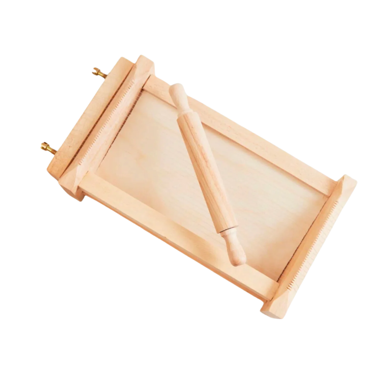 Italian Pasta Chitarra with Rolling Pin